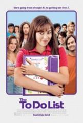 the to do list - cast: aubrey plaza, rachel bilson, bill hader, andy samberg, clark gregg, donald glover, connie britton, alia shawkat, johnny simmons, nolan gould, christopher mintz-plasse, scott porter, dominic dierkes, d.c. pierson